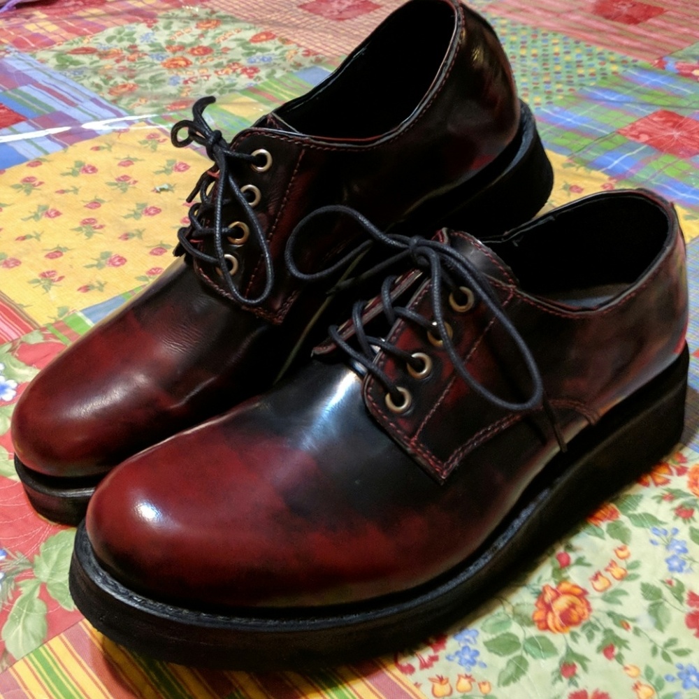 Whoop-de-doo Red Patent Leather Shoes Eu41 US10